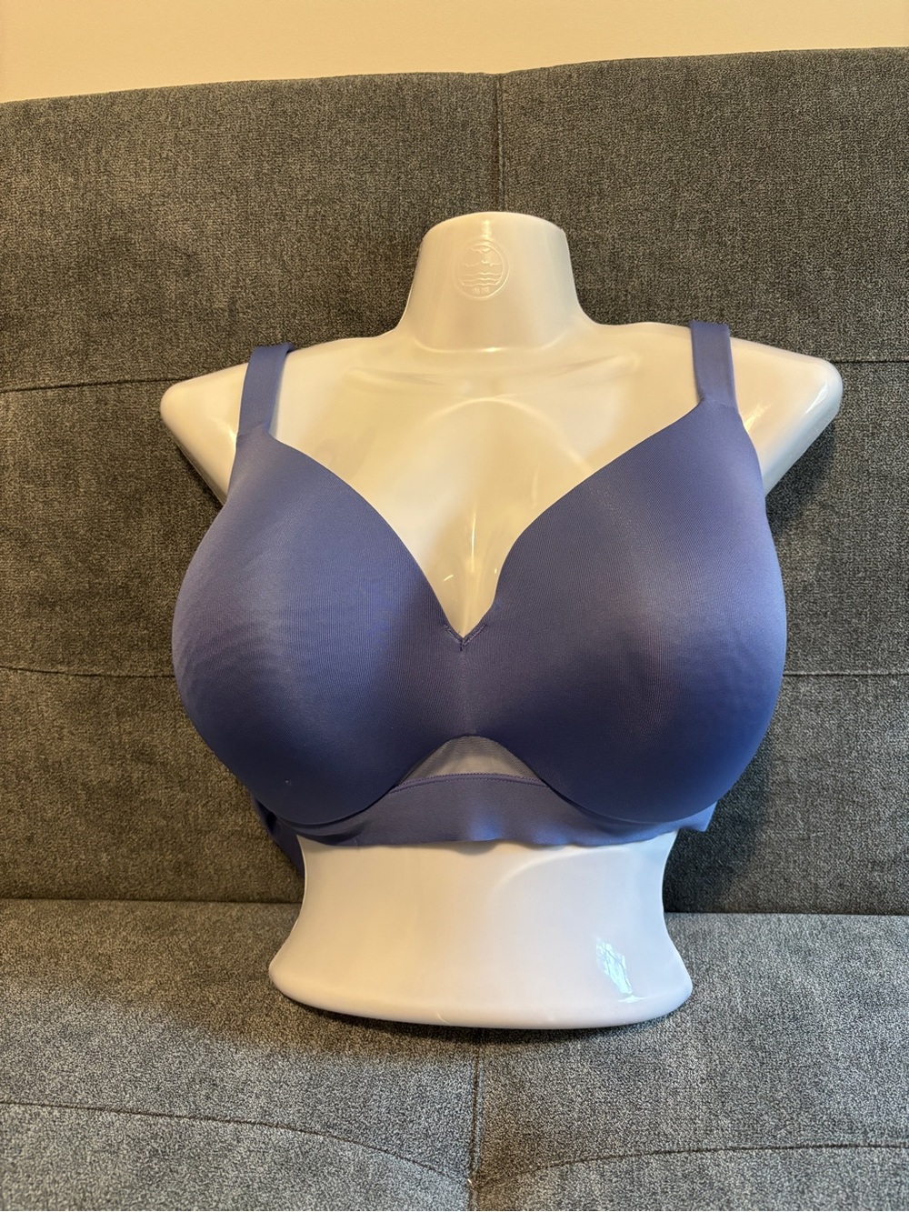 Cacique Smooth Lightly Lined Underwire Bra in Periwinkle